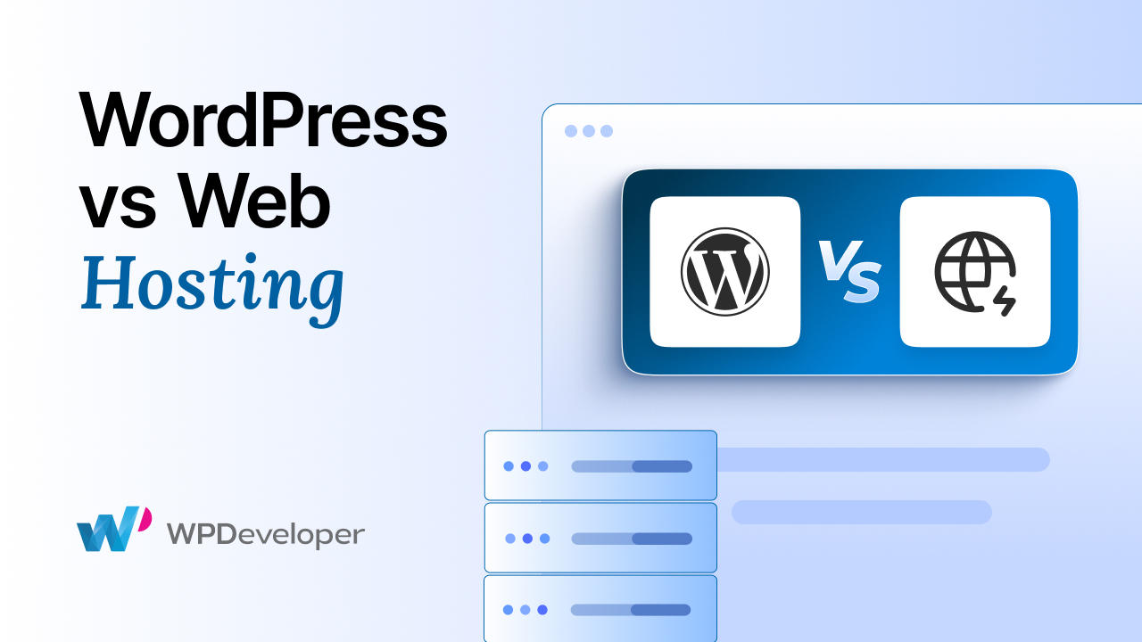 WordPress Hosting vs Web Hosting: Explained for Beginners